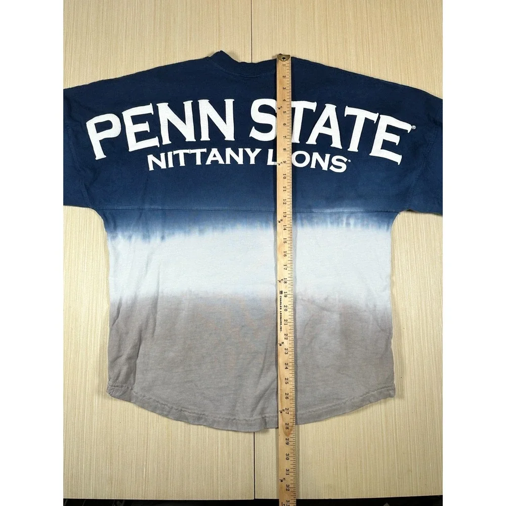 Spirit Jersey Penn State Nittany Lions Football Shirt Mens Small Blue Colorblock